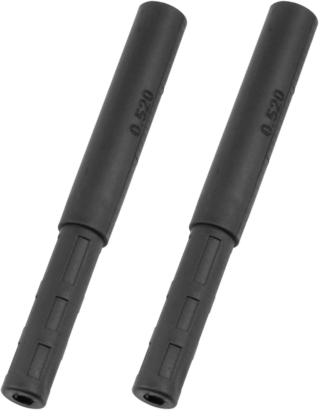 AYLIFU 0.520" - 0.595" Golf Club Extender Club Shaft Extension for Extension of Iron Wood Putter（2PCS）