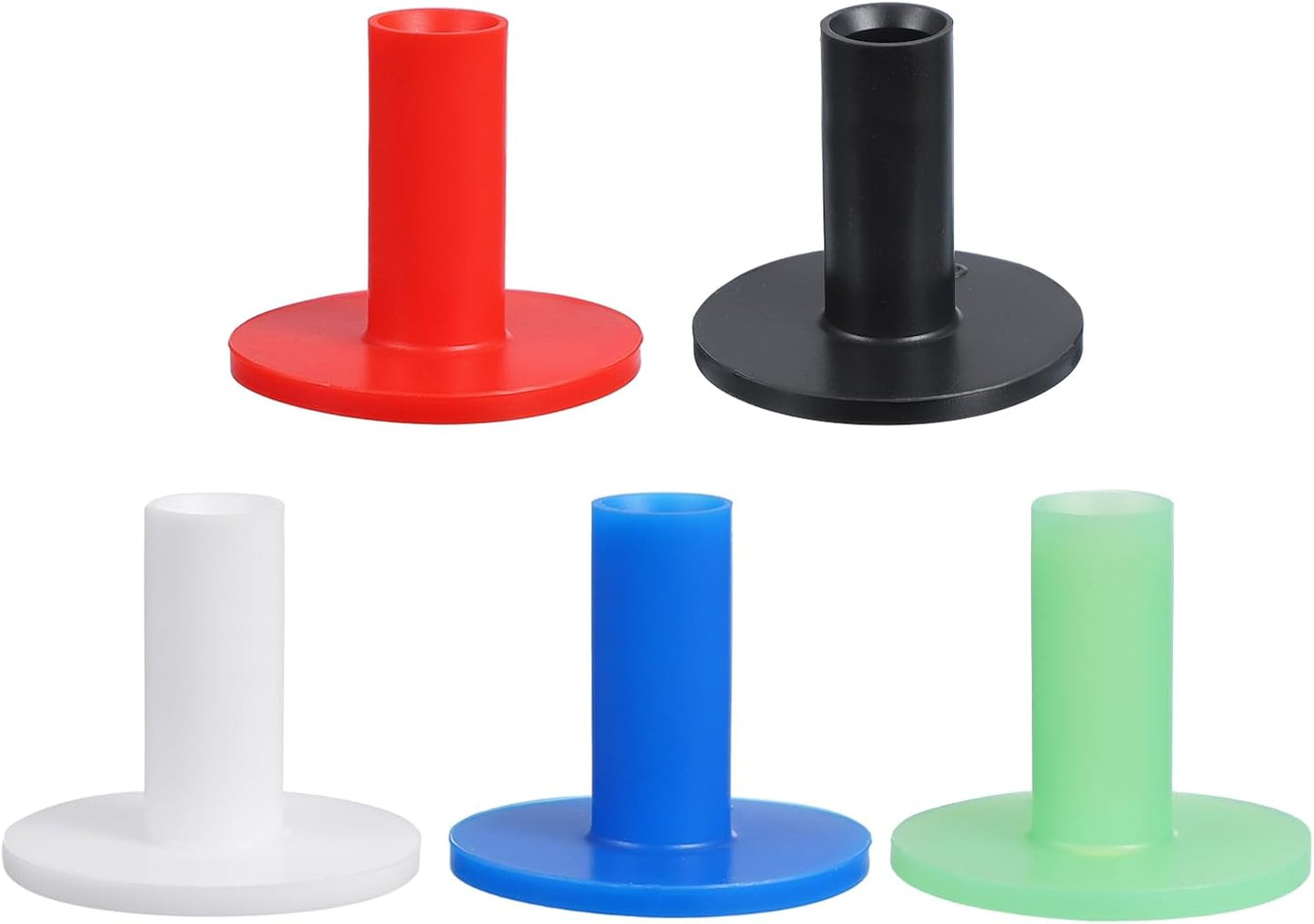 PATIKIL Rubber Golf Tees, Tall Practice Training Driving Range Tee Stable Ball Holder