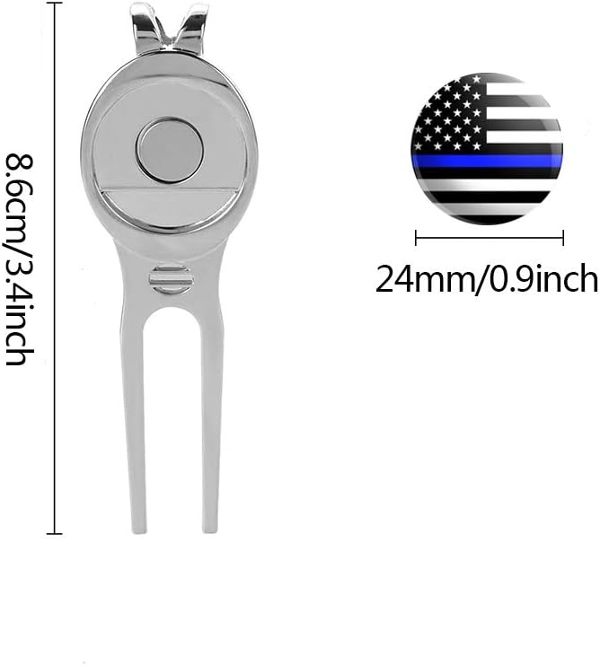 CHIVENIDO Divot Tool Divot Repair Tool, Premium Golf Divot Tool Golf Ball Maker