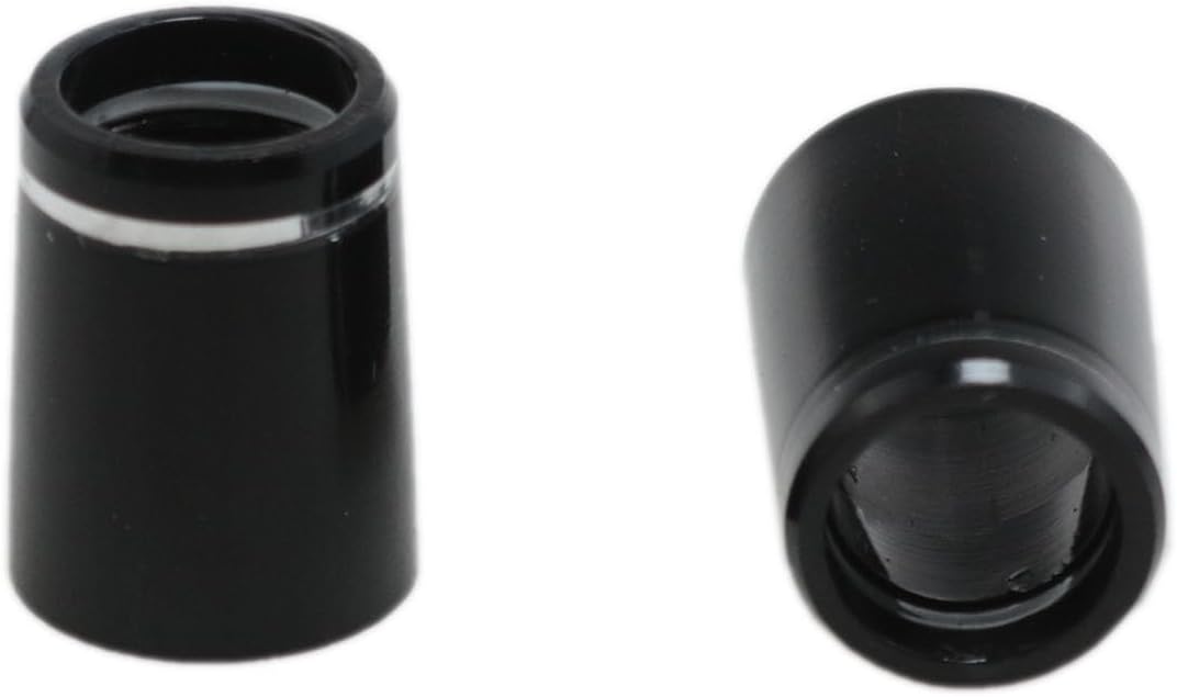 yukata Black Golf Ferrules Golf Club Ferrules Golf Ring Golf Tapered Ferrules 0.335 Golf Club Parts for Most Brands of Irons 10PCS
