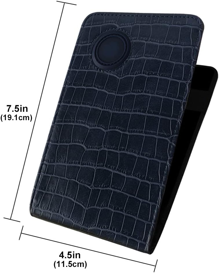 Myartte Golf Scorecard Holder Cover Yardage Book Cover with Golf Ball Marker and A Free Pencil 4.5 × 7.5 inches Black Blue Pink Multi-Color