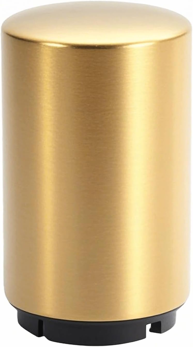 Push Down Bottle Opener,Automatic Beer Openers,Premium Bottle Opener Stainless Steel Bottle Cap Mover Magnetic Corkscrew, Beer Bar Accessories Gifts for Him BF,Can Openersfor Home Picnic (gold)