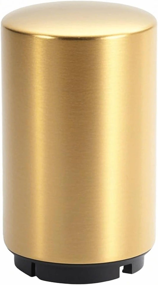 Push Down Bottle Opener,Automatic Beer Openers,Premium Bottle Opener Stainless Steel Bottle Cap Mover Magnetic Corkscrew, Beer Bar Accessories Gifts for Him BF,Can Openersfor Home Picnic (gold)