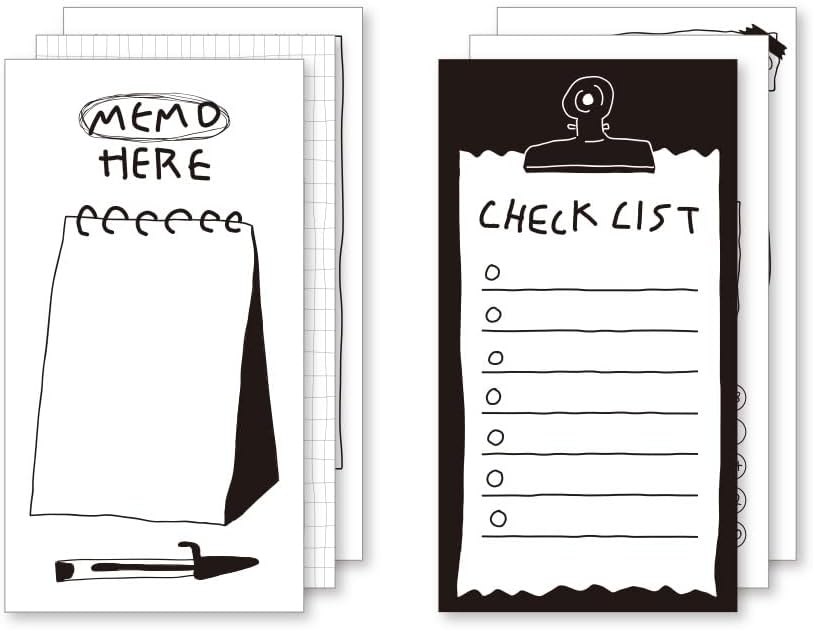 Monolike Triple Memopad Little Doodle 2P Set
