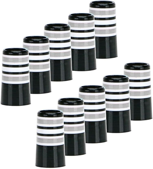 DONGKER Golf Iron Ferrules,10 PCS Golf Club Ferrules Golf Sleeve Ferrule Compatible 0.370'' Parallel Shaft