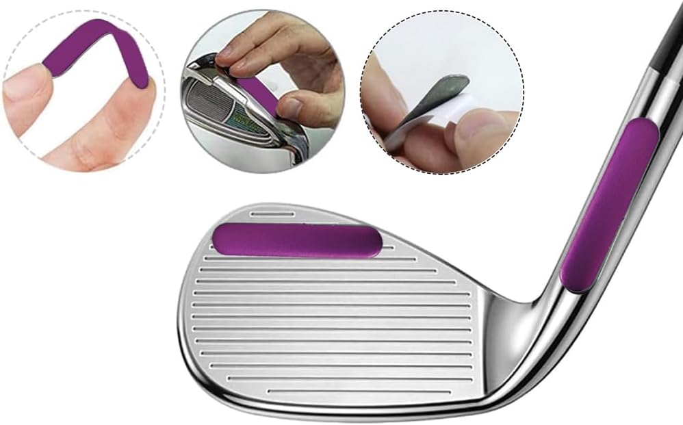 Golf Lead Tape Pickleball Lead Tape Adhesive Lead Sheet 30pcs 2.0×0.4in 3g,Golf Training Accessories|for Golf Iron Woods Putter or Tennis Racket Badminton Racket Weight Adjustment