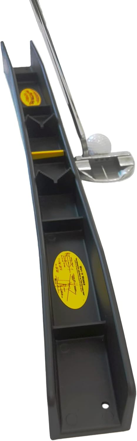 The Putting Arc - MS3D Model - Golf Training Aid Used to Perfect Your Putting and Reduce Your Score! - Practice and Master Your Putting Fundamentals! - Midnight Black - Proudly Made in The USA