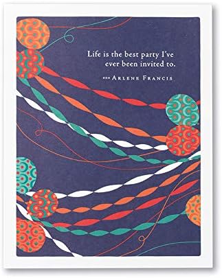 Compendium Positively Green 4-Pack of Birthday Cards - Birthday Delights