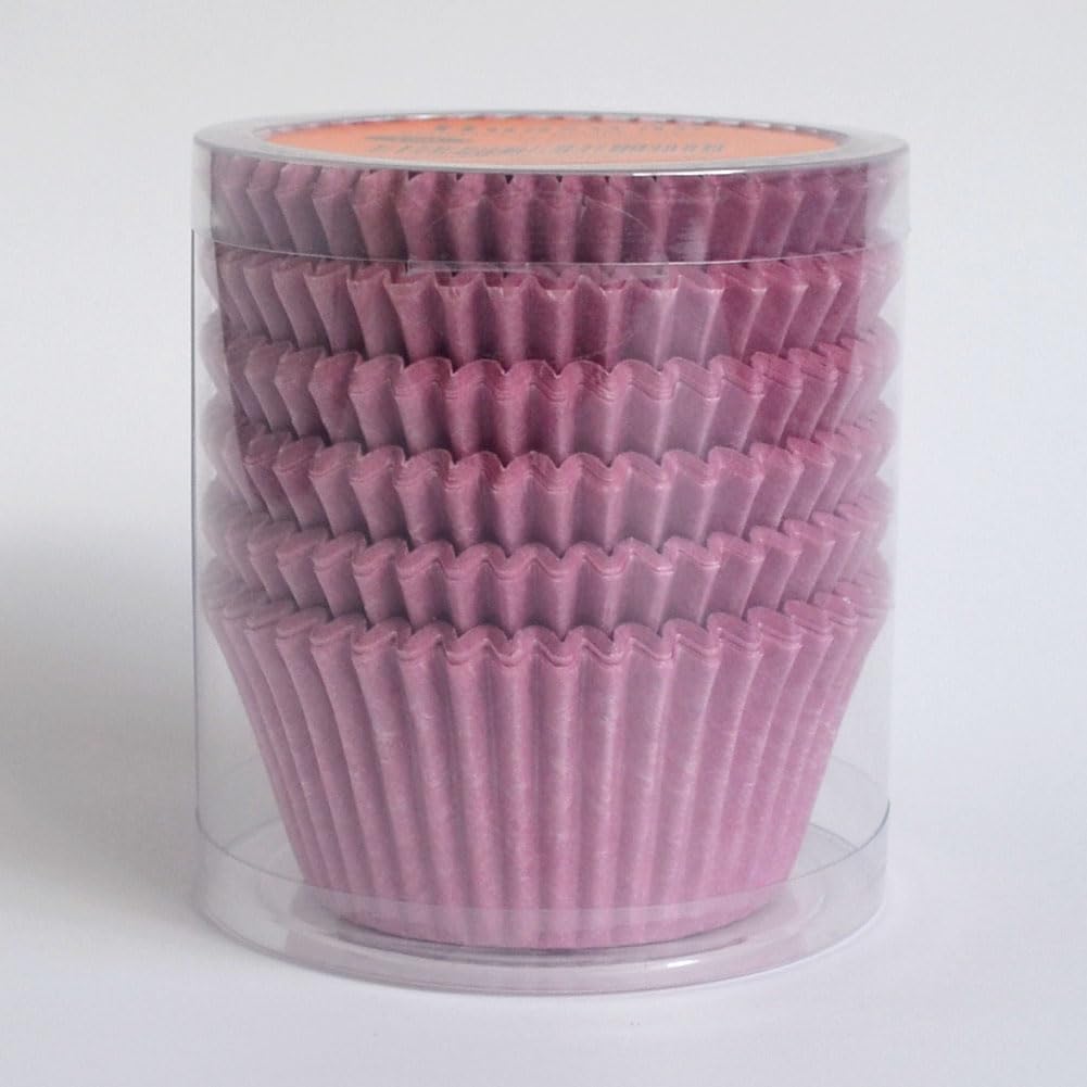 Purple Cupcake Liners Greaseproof Paper Standard Baking Cups for Party and More, 150-Count