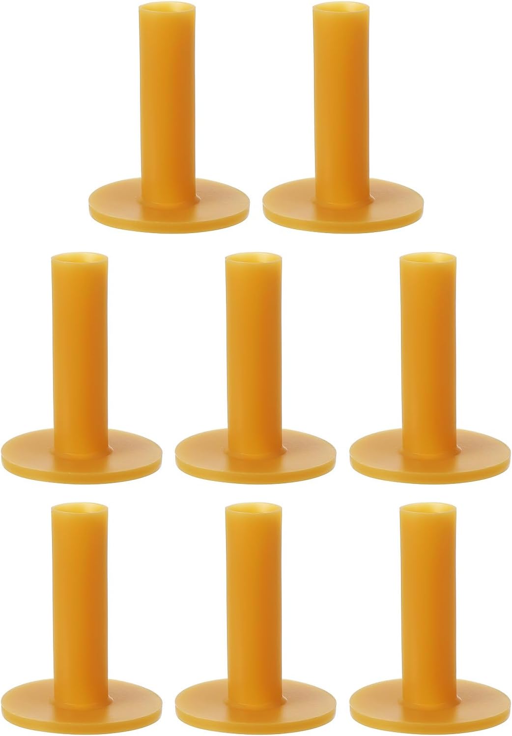 PATIKIL Rubber Golf Tee, Golf Practice Tees Training Driving Range Tee Stable Golf Ball Holder for Outdoor Indoor Hitting Mat