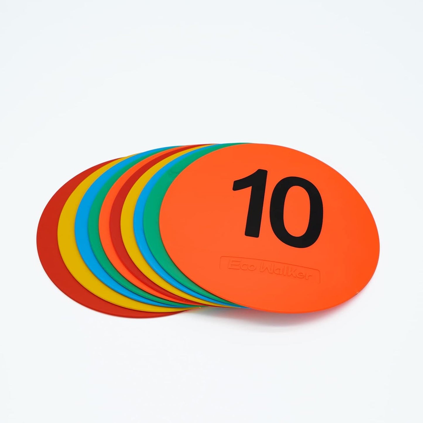 Flat Cones Spot Markers Soccer Basketball Sports Speed Agility Training