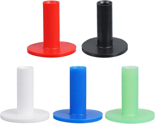 PATIKIL Rubber Golf Tees, Tall Practice Training Driving Range Tee Stable Ball Holder