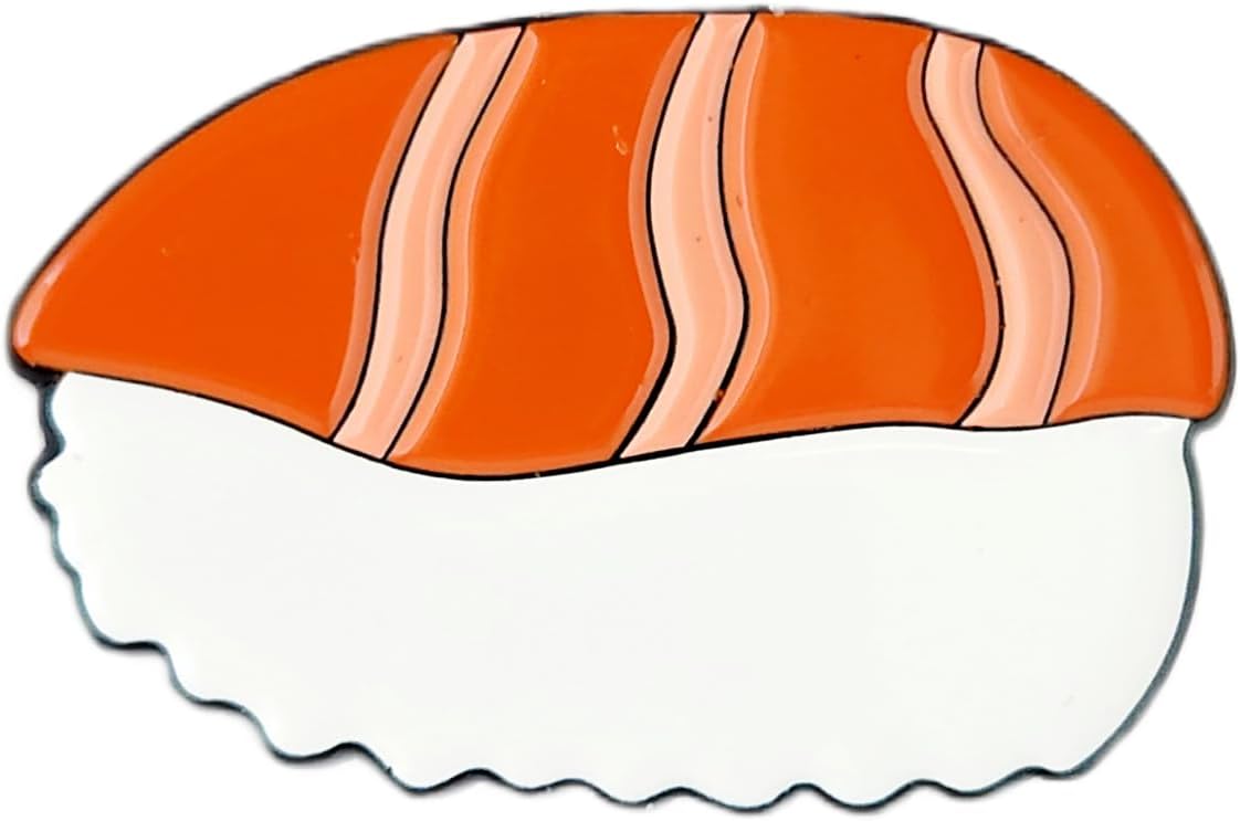 Funny & Unique Golf Ball Markers with Hat Clip – Food & Fun Icons – Perfect Golf Accessories & Gifts