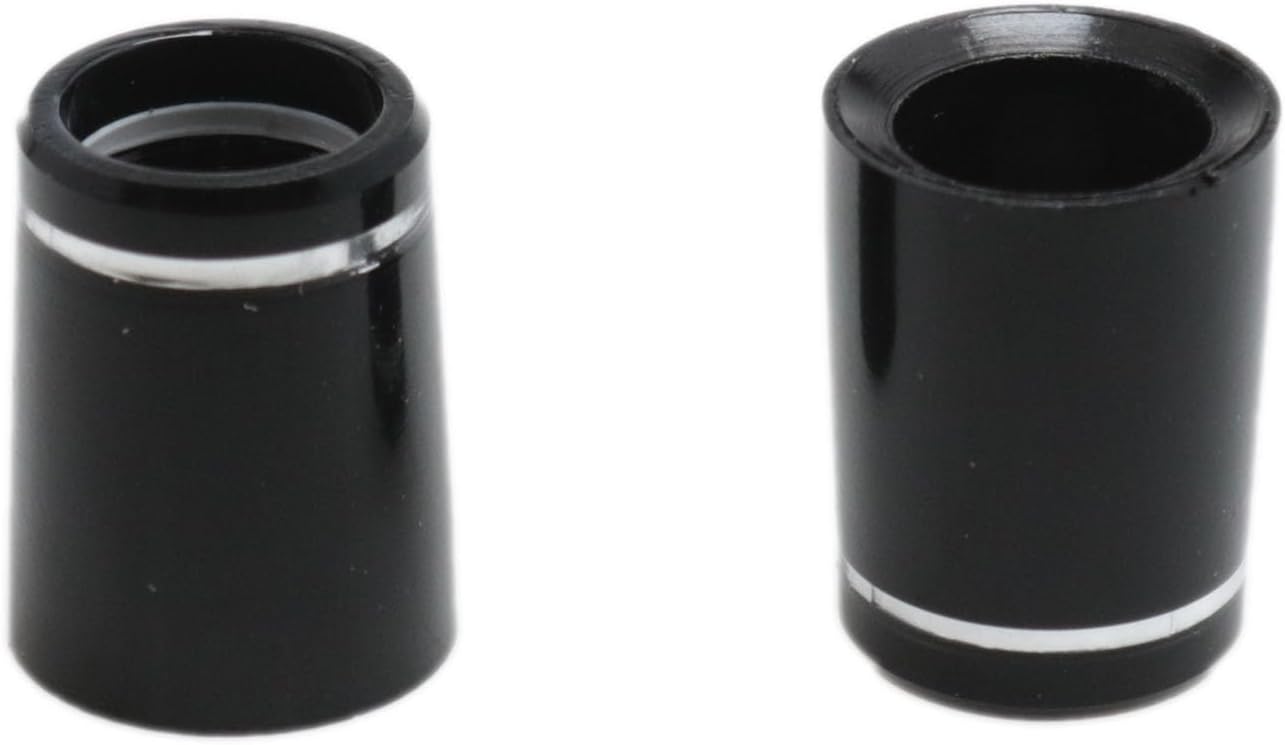 yukata Black Golf Ferrules Golf Club Ferrules Golf Ring Golf Tapered Ferrules 0.335 Golf Club Parts for Most Brands of Irons 10PCS