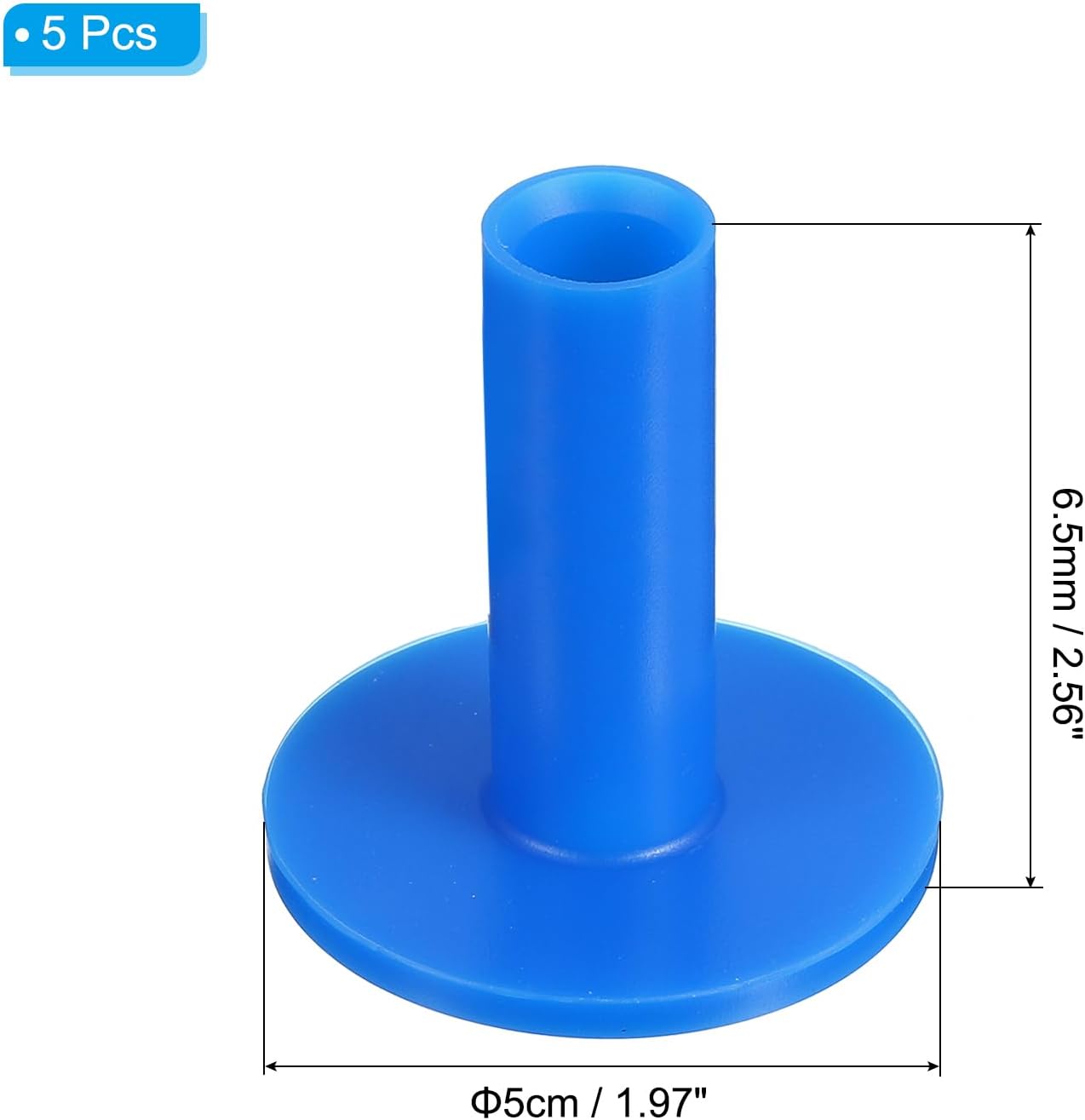 PATIKIL Rubber Golf Tees, Tall Practice Training Driving Range Tee Stable Ball Holder