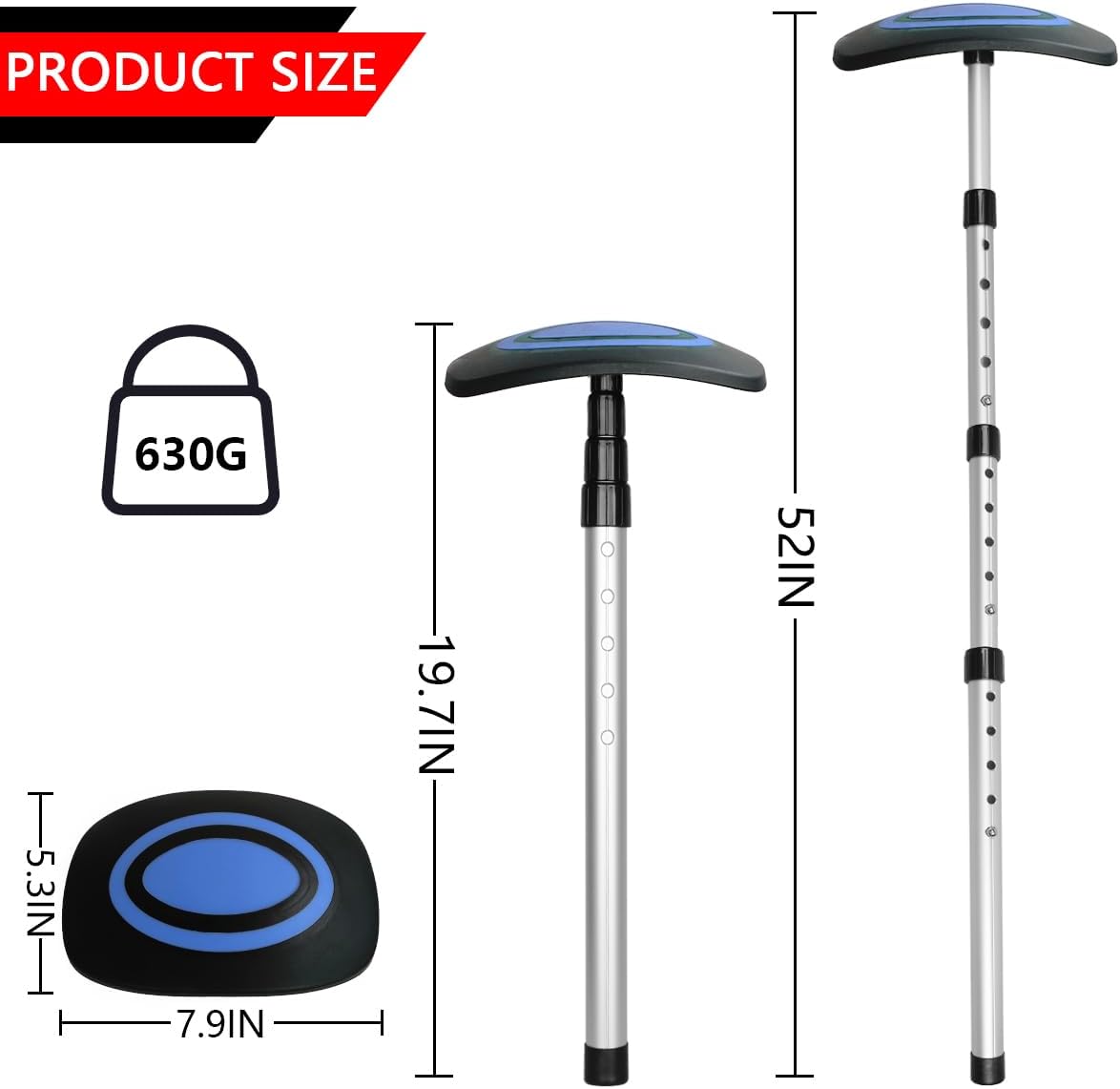 Golf Travel Bag Support System, Golf Club Travel Protection Kit