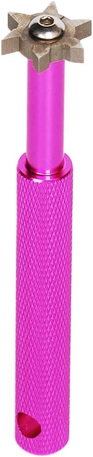 HIFROM Groove Sharpener with 6 Heads - Golf Club Groove Sharpener Re-Grooving Tool and Cleaner for All Irons Pitching Sand Lob Gap and Approach Wedges and Utility Clubs ¡­