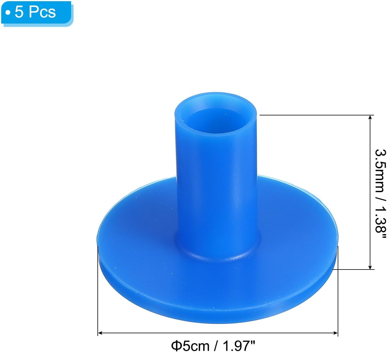 PATIKIL Rubber Golf Tees, Tall Practice Training Driving Range Tee Stable Ball Holder