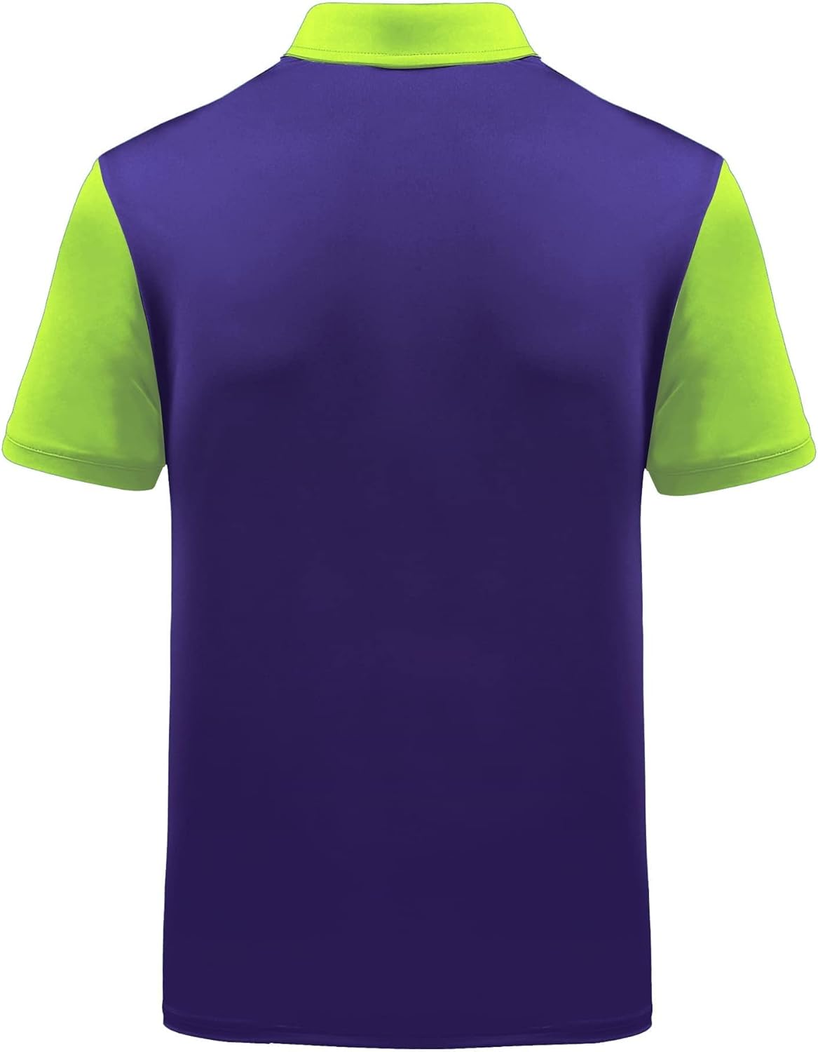 SCODI Mens Golf Shirt Moisture Wicking Performance Sport Short Sleeve Print Golf Polo Shirts for Men