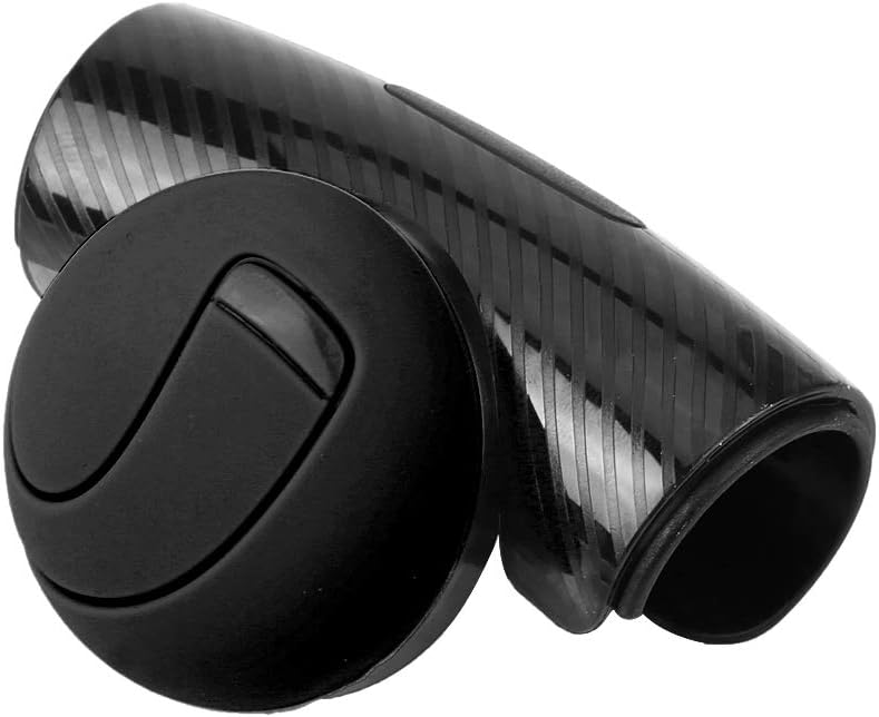 KIMISS Steering Wheel Knob,Universal Car Steering Wheel Knob Spinner Power Handle Ball Wheel Booster (Black) // steering wheel knob