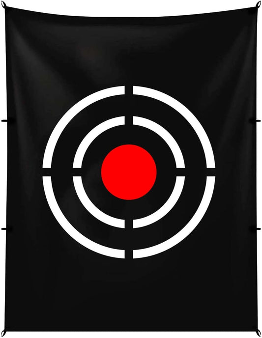 Gagalileo Golf Target Cloth Replacement : Portable Easy Setup with S-Hooks & Ropes, All Golfers Training Accuracy for Backyard & Garage