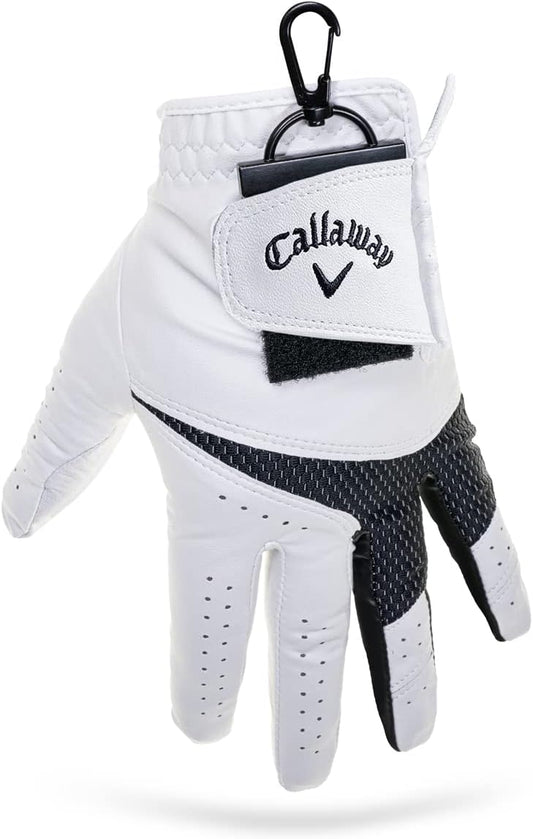 Golf Glove Holder 2Pc- Both Sides Loop Grabber Keeper- Golf Gifts-Easy to Carry Gloves