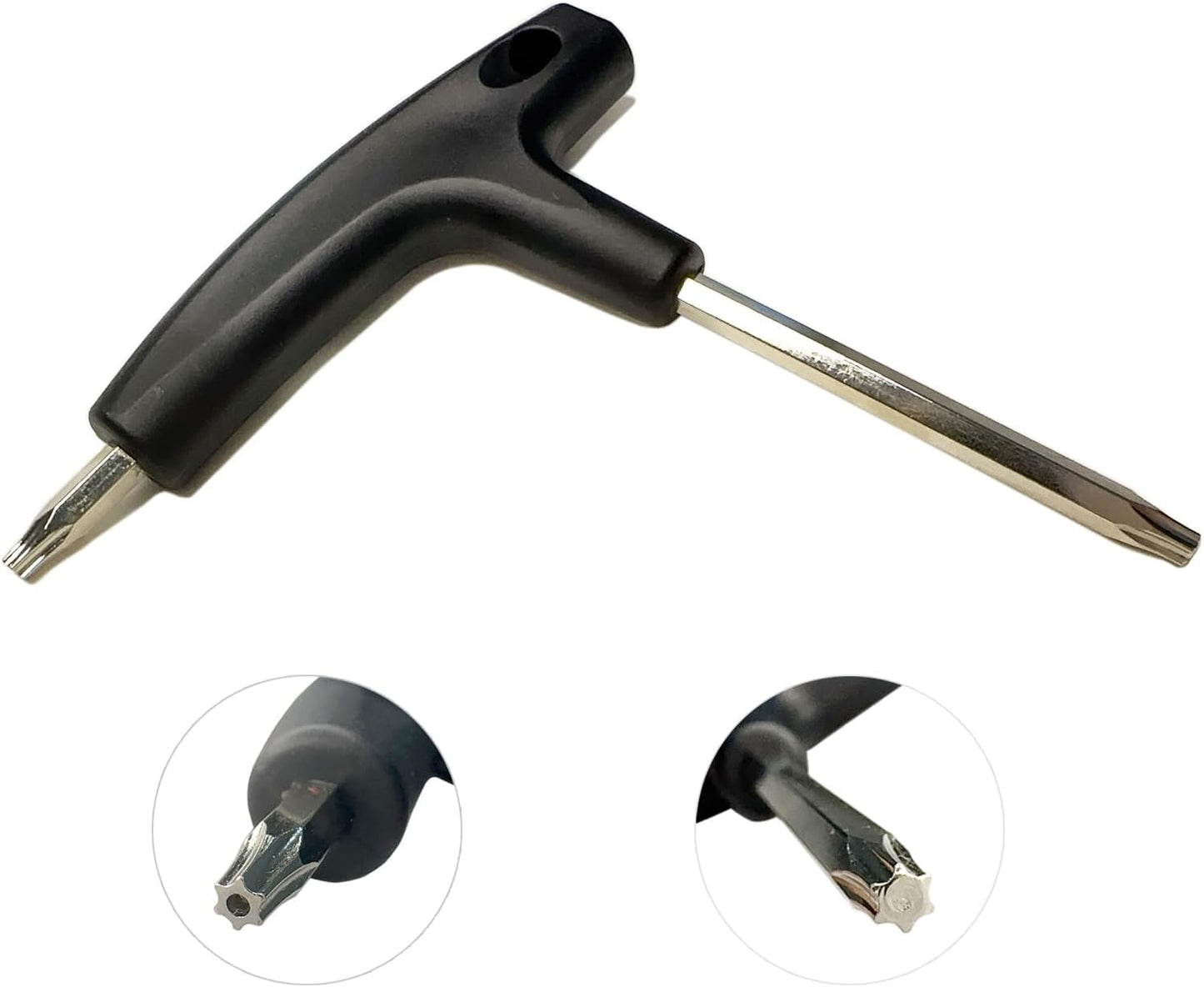 Golf Wrench Driver Tool TLC Multi-Function Taylormade M1/ M2/M3/M4/SLDR/RBZ COBRA F9 Golf Dual Wrench Club Tools T20 T25 Universal Weights Shaft Adapter(T20+T25+Black)