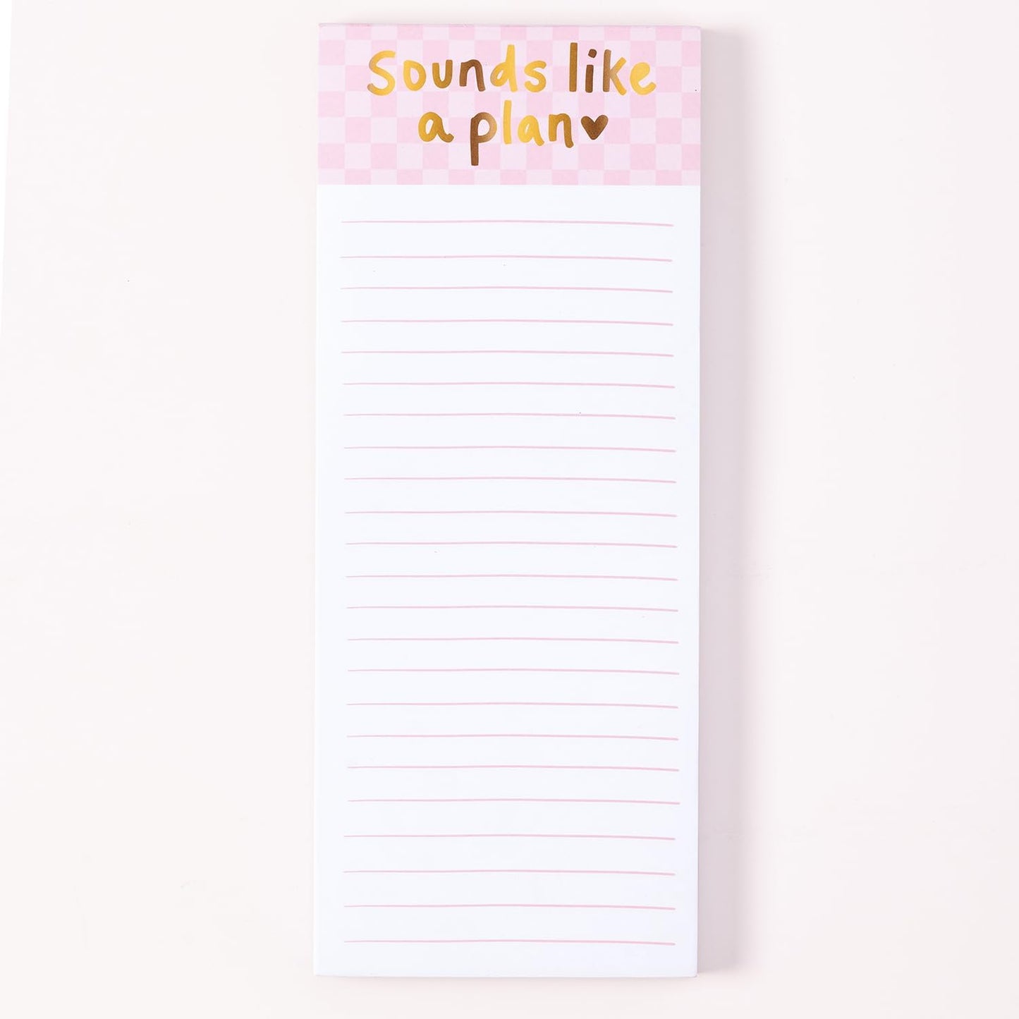 WORLD TRAVELER Eccolo Dayna Lee To Do List Notepad, To Do Magnetic Shopping List Pad for Fridge and Home, Lined Message Pad for Kitchen, 100 Pull-Off Sheets (4x10 Inches)