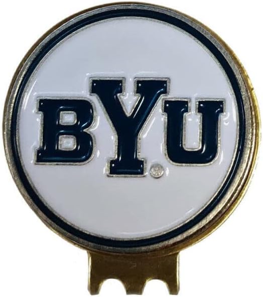 Magnetic Golf Hat Clip with 2 Double-Sided Golf Ball Markers – Easily Attaches to Golf Cap – Made of Stainless Steel & Ideal for Avid Golfers