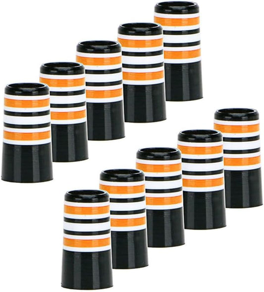 DONGKER Golf Iron Ferrules,10 PCS Golf Club Ferrules Golf Sleeve Ferrule Compatible 0.370'' Parallel Shaft