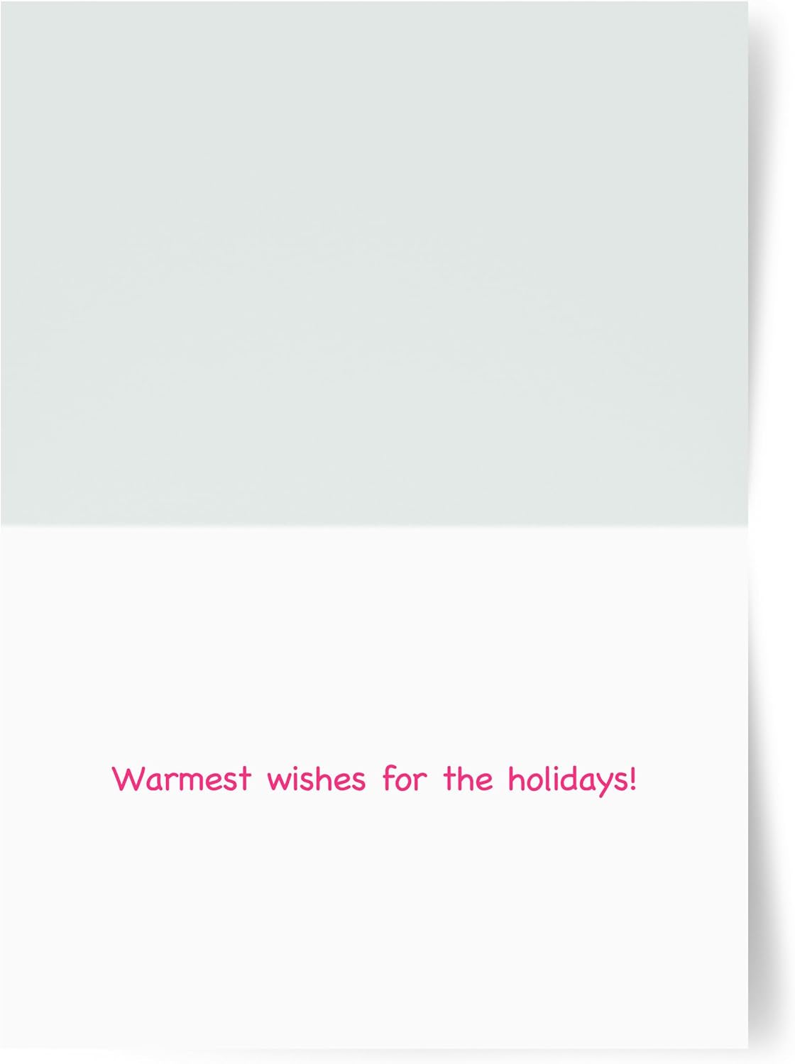 Photographic Happy Holidays Cards, Field of Lights (6 Cards with White Envelopes)