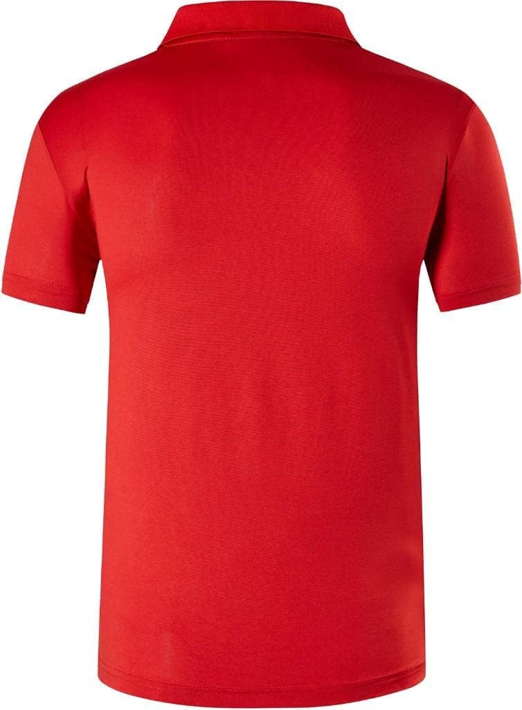 jeansian Men's Sport Outdoor Quick Dry Fit Short Sleeves Polo Tee Shirt Tshirt T-Shirt Tops Golf Tennis Bowling LSL195