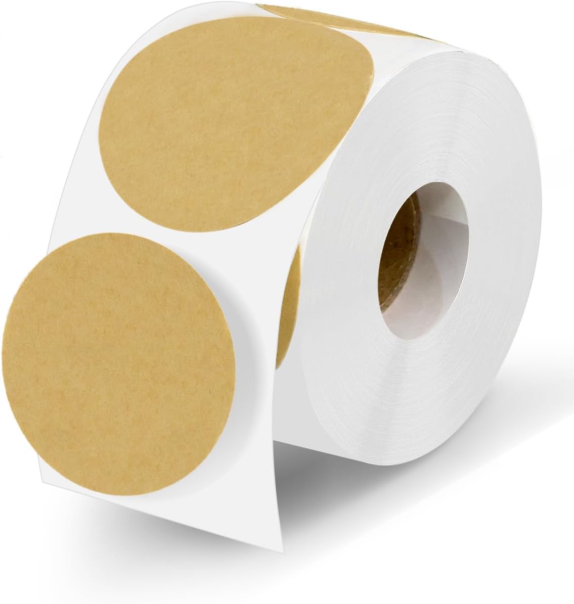 500pcs Canning Stickers Jam and Jelly Jar Labels, Gift Tags - Blank Stickers, All-Purpose Labels for Mason Jars/Bottle/Name Tags and More(2" Round)