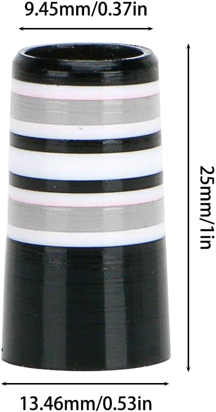 DONGKER Golf Iron Ferrules,10 PCS Golf Club Ferrules Golf Sleeve Ferrule Compatible 0.370'' Parallel Shaft