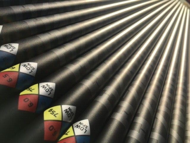 New HZRDUS Black Driver Shaft with Grip & Adapter Installed