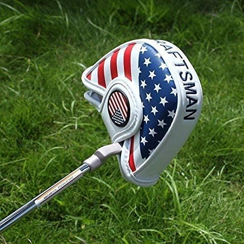 CRAFTSMAN GOLF USA America Mallet Blade Putter Cover Headcover for Scotty Cameron Odyssey LAB