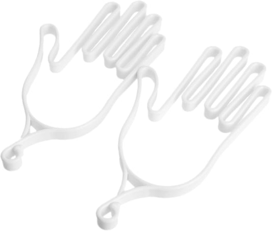 MUXSAM Golf Gloves Stretcher Holder Keeper Hanger Gloves Support Frame Golf Gloves Holder Rack Dryer Shaper Tool Accessories for Golfer Gloves Maintenance(1 Pair 2Pcs)