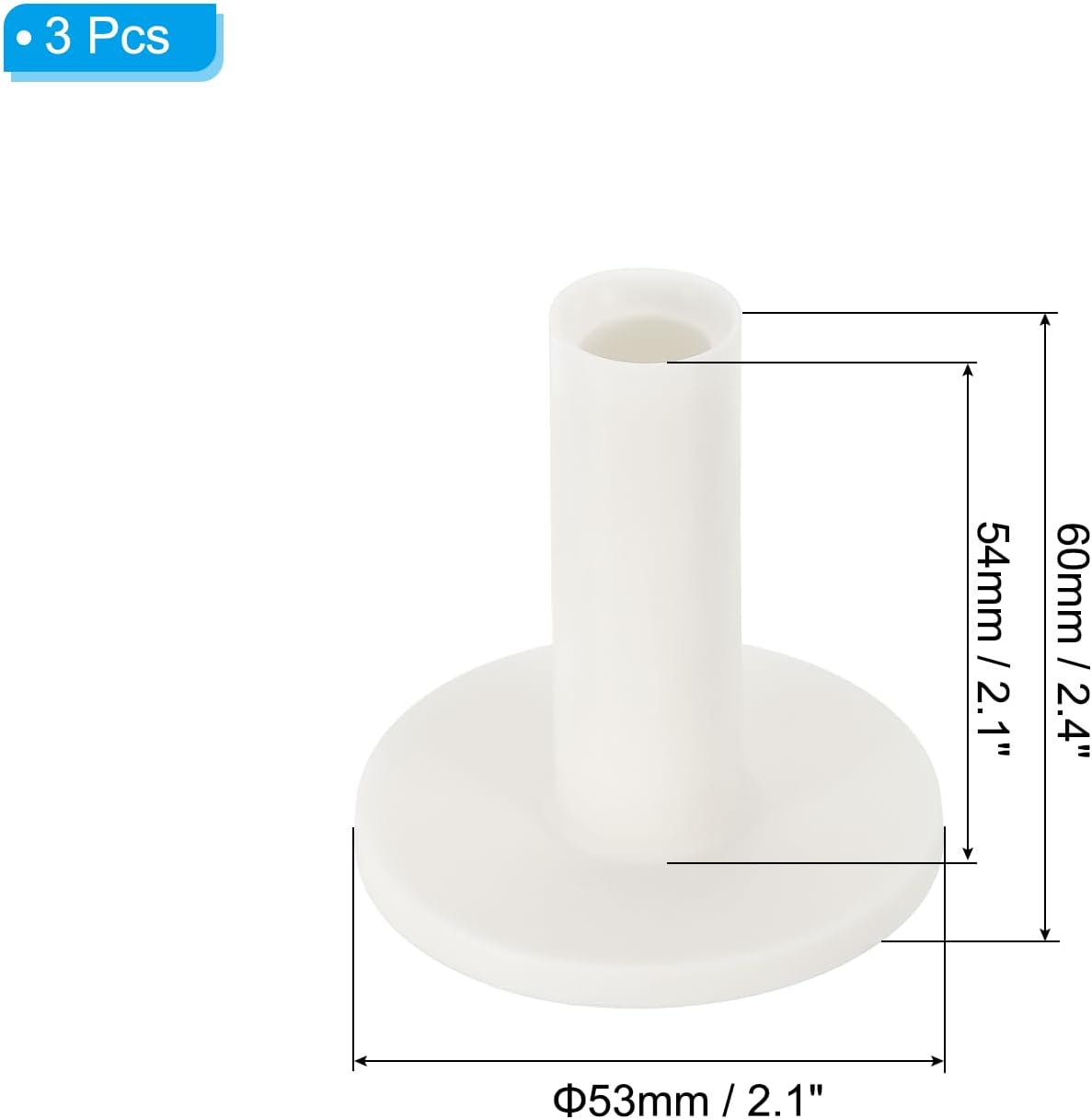 PATIKIL Rubber Golf Tee, Training Driving Range Tee Stable Ball Holder for Outdoor Indoor Hitting Mats