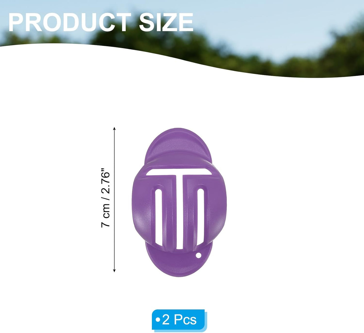 PATIKIL Golf Ball Line Marker Tool, Golf Ball Alignment Marking Tools Golf Ball Liner with Line Marker Stencil