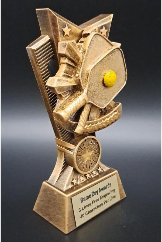 Champion V Sports Trophy Award with Custom Engraving – Recognition Trophy for Kids and Adults Team Awards for Competitions School Sports Student Athletes MVPs Tournaments and Celebrations