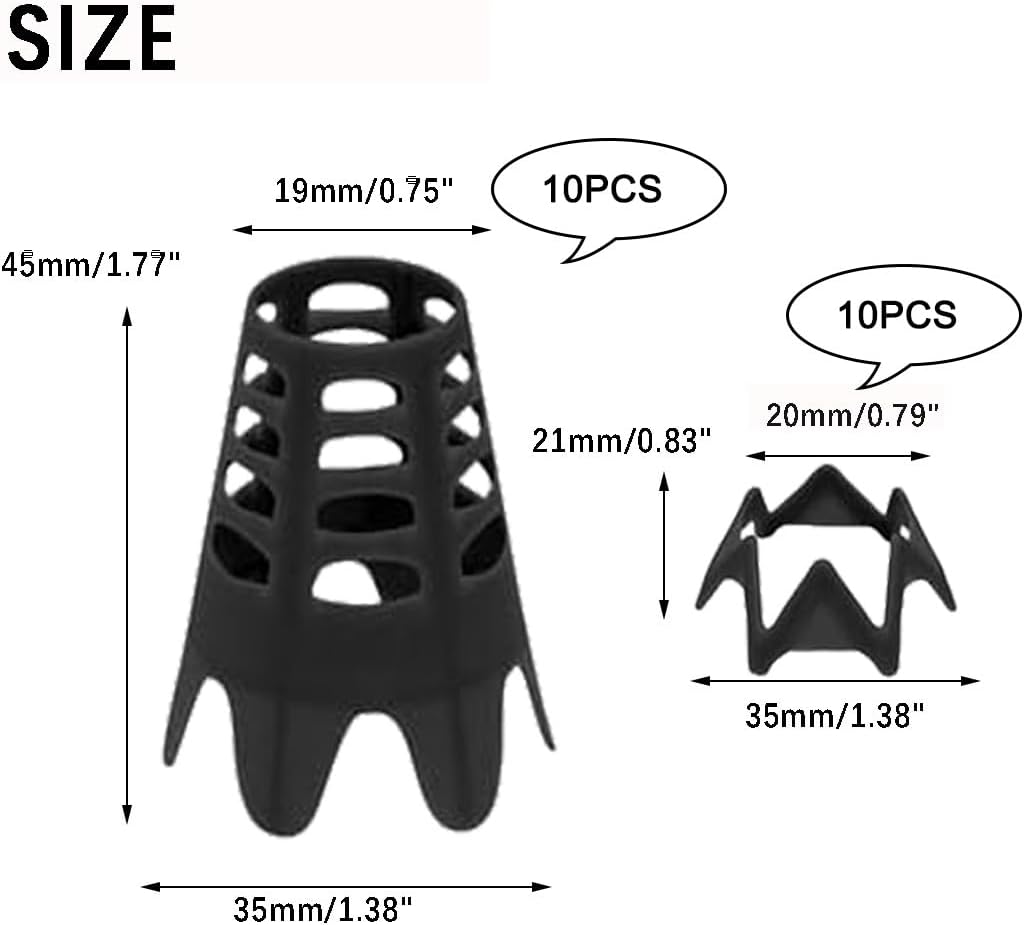 Plastic Golf Tees, Golf Simulator Tees for Home, Outdoor Indoor Golf Tees Simulator Practice Training, Golf Mat Tees for Winter Turf and Driving Range