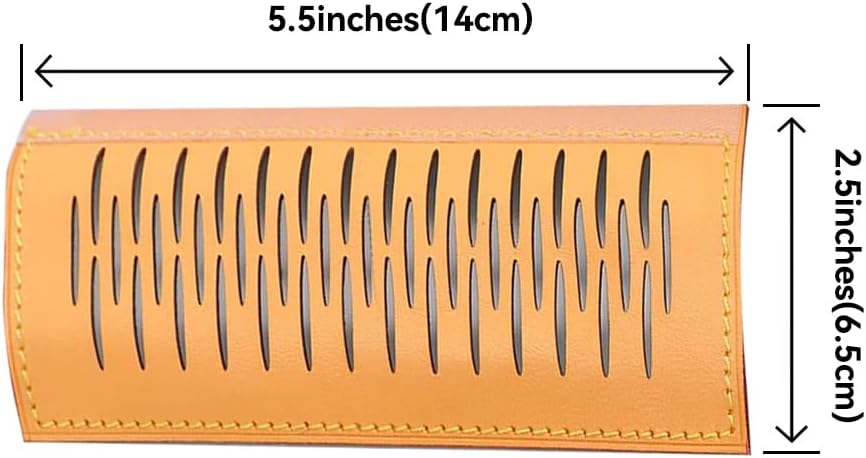 Jiesinlov 2Pcs Bag Handle Wrap Covers for Speedy 25 30 35,Vachetta Leather Grip Protector Strap,Stain and Abrasion Resistant(Beeswax)