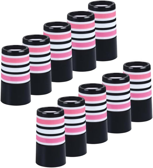 DONGKER Golf Iron Ferrules,10 PCS Golf Club Ferrules Golf Sleeve Ferrule Compatible 0.370'' Parallel Shaft