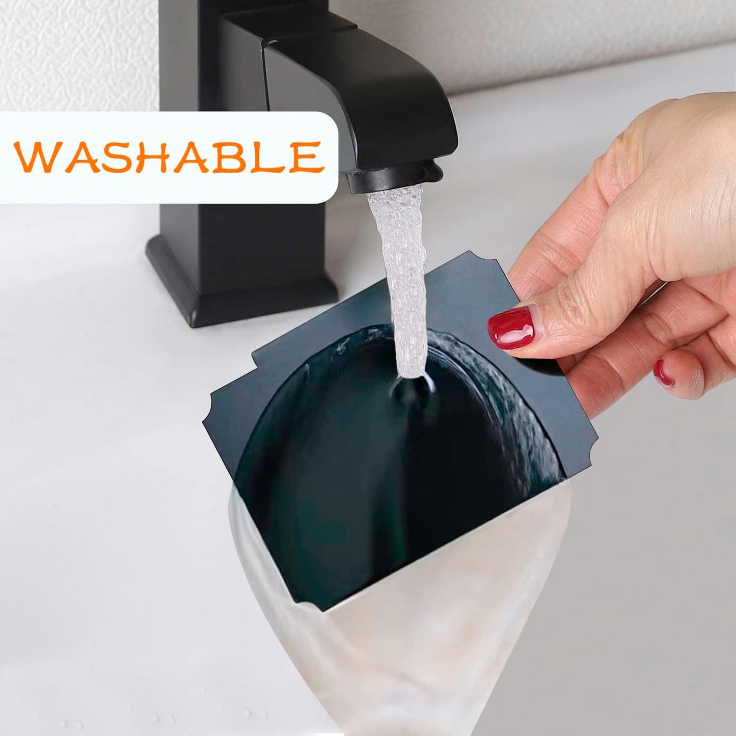 Basket Labels Clip Set - 12 Removable PVC Bin Label Holders with 2 Chalk Markers - Kitchen Clip Labels for Storage Baskets, Boxes, and Containers