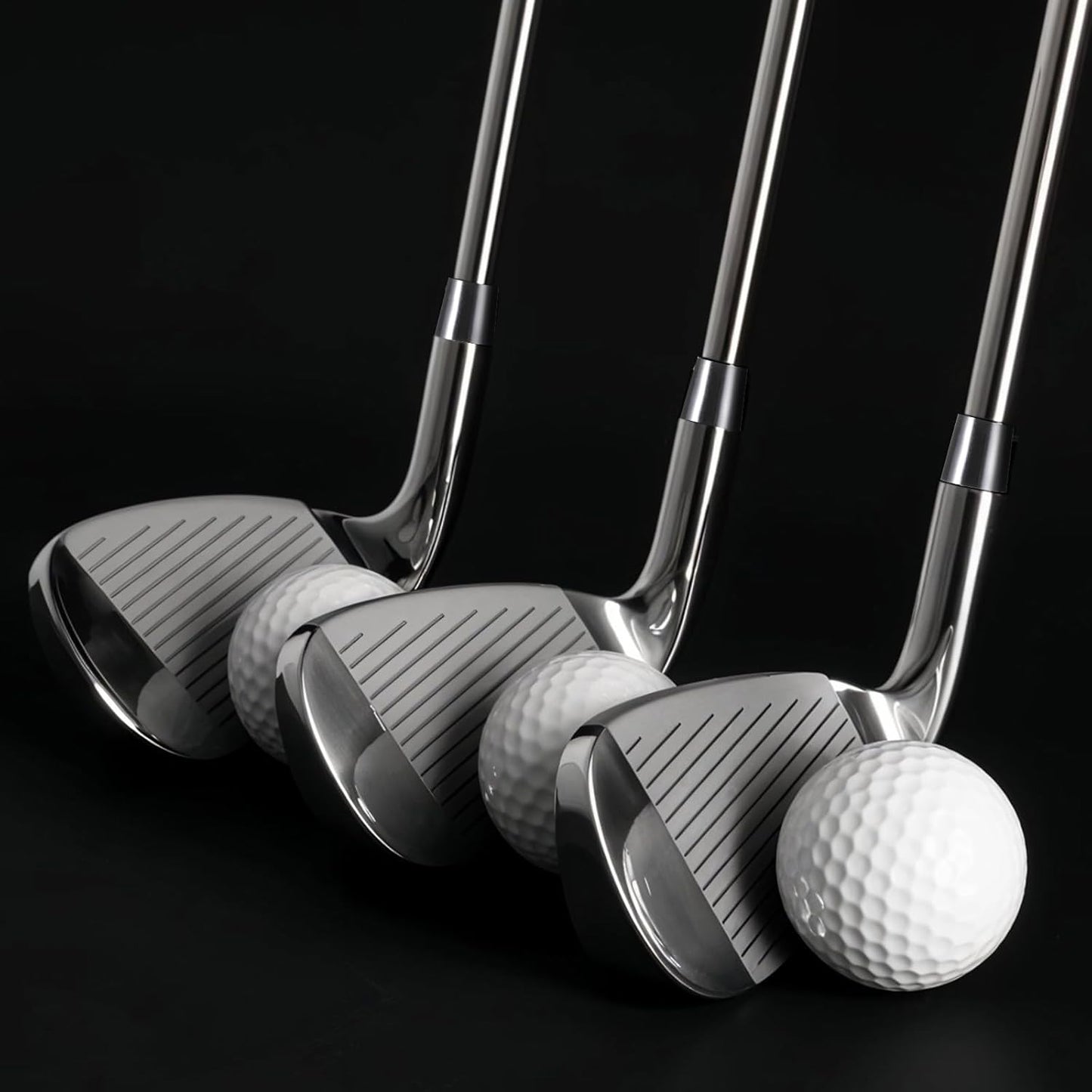 Vin Beauty 10pcs Black Golf Tapered Ferrules, Tip Size .370 Golf Iron Ferrules for Taper Tip Iron Wedge