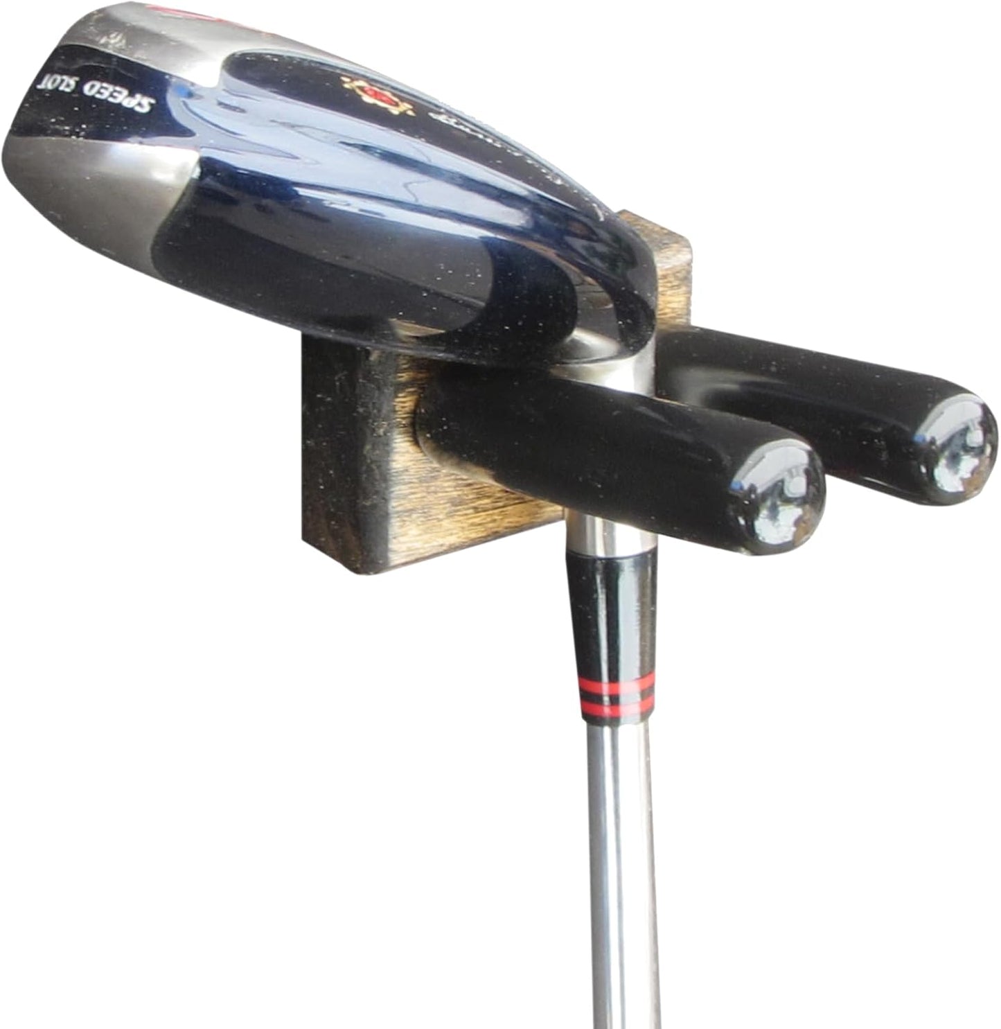 Vertical Golf Club Wall Mount (Made in the USA) (Aged)
