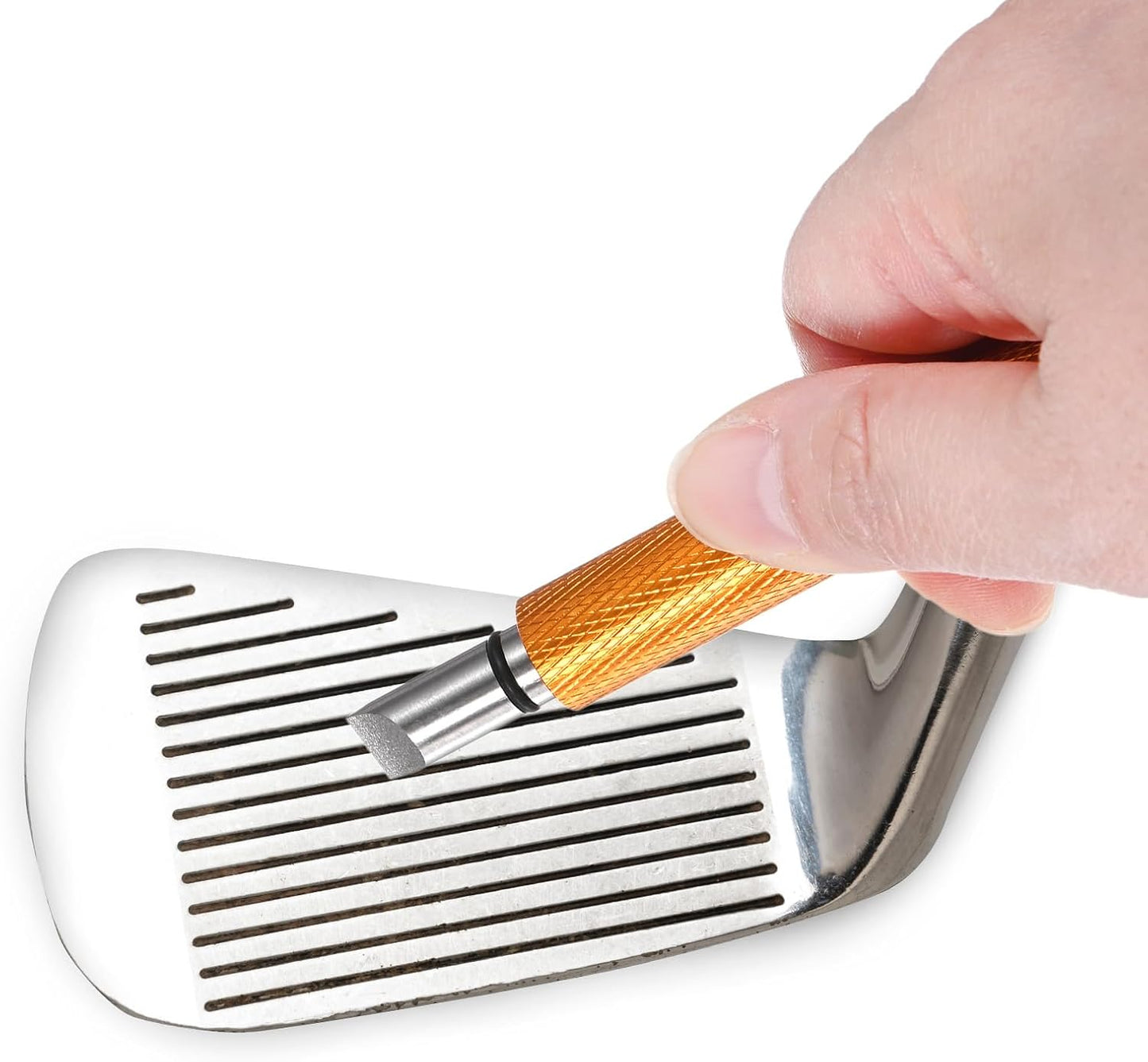 Golf Groove Sharpener - Golf Club Groove Cleaner Generate Optimal Spin Use for Wedges & Irons