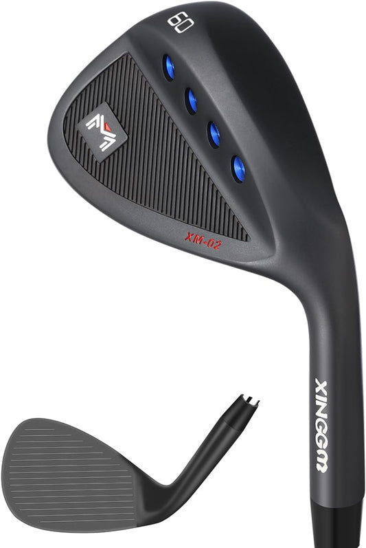 Forged Golf Wedge Set for Men or Individual 48/50/52/54/56/58/60 Degree Gap Wedge Sand Wedge for Men Right Hand,Milled Face for More Spin