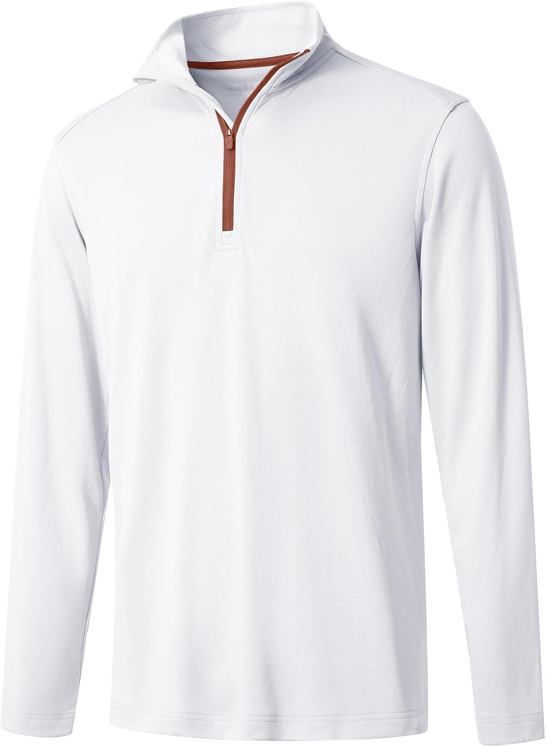 M MAELREG Quarter Zip Golf Pullover Men Dry Fit Long Sleeve Performance Wicking Mock Neck 1/4 Zip Pullover Mens Sweatshirt
