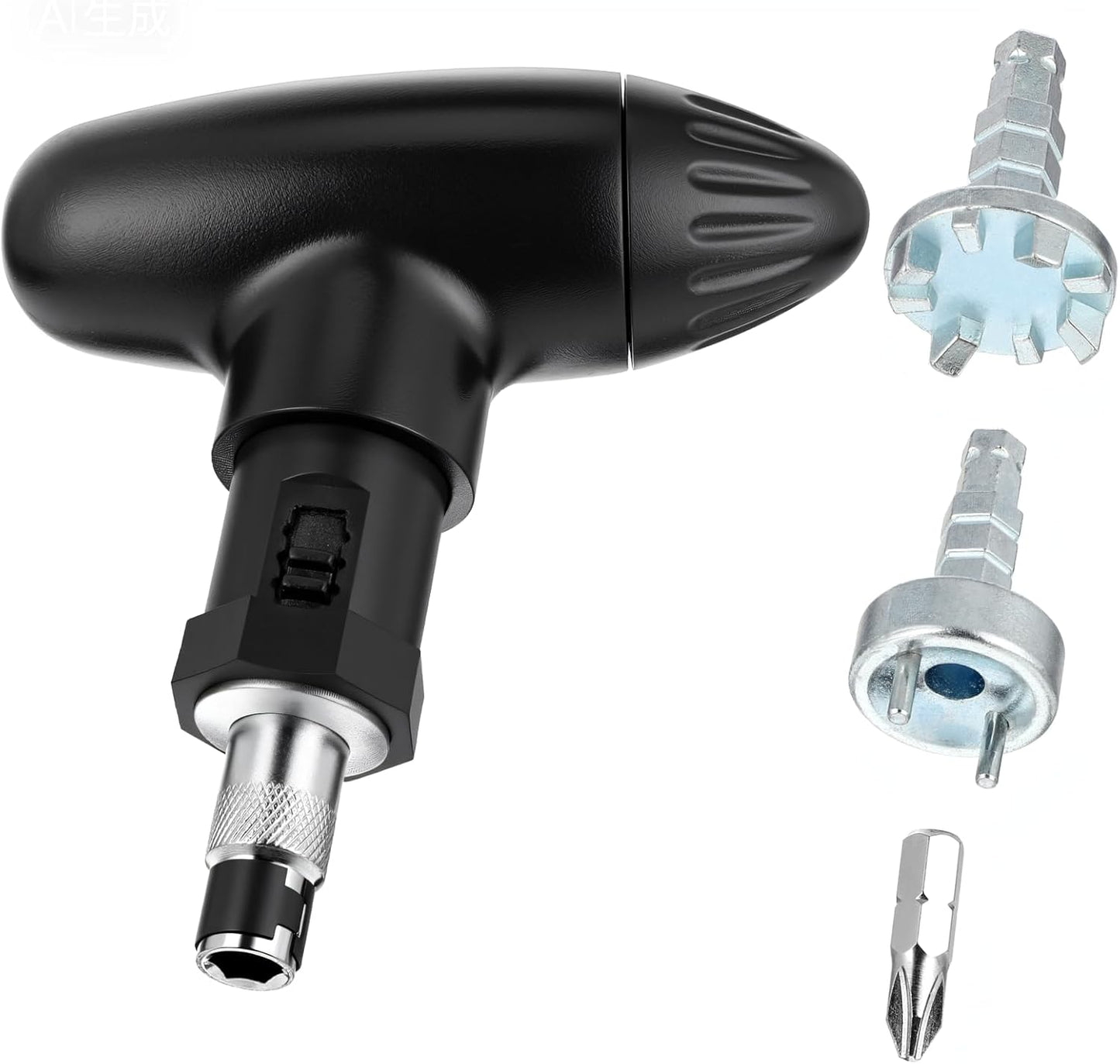 Golf Spike Removal Tool, Golf Spike Wrench Universal Golfs Shoe Spikes Replacements Tool Durable Stainless Steel Cleats Plastic Handle Ripper Replacement Aid